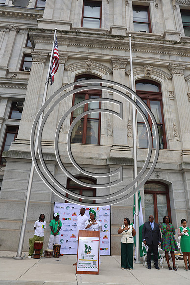 PHSL0082. Nigerian Flag-raising Ceremony at City Hall for Funtimes Magazine October 1, 2026 ktiplaura