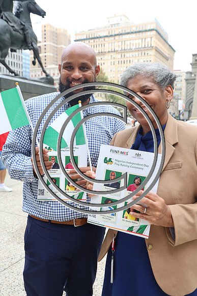 PHSL0181. Nigerian Flag-raising Ceremony at City Hall for Funtimes Magazine October 1, 2026 ktiplaura