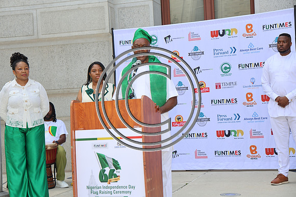 PHSL0294. Nigerian Flag-raising Ceremony at City Hall for Funtimes Magazine October 1, 2026 ktiplaura