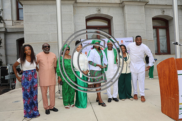 PHSL0233. Nigerian Flag-raising Ceremony at City Hall for Funtimes Magazine October 1, 2026 ktiplaura
