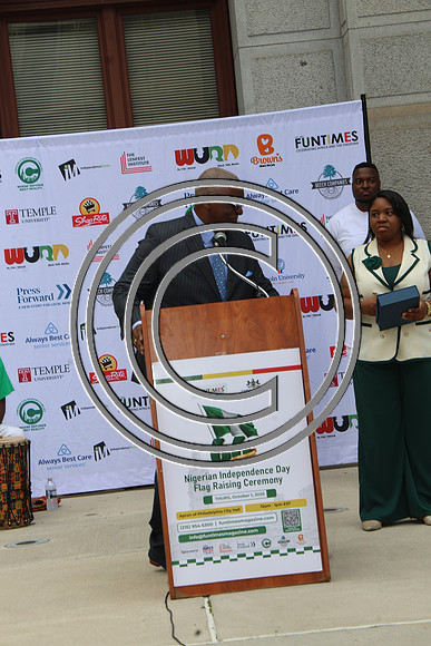 PHSL0203. Nigerian Flag-raising Ceremony at City Hall for Funtimes Magazine October 1, 2026 ktiplaura