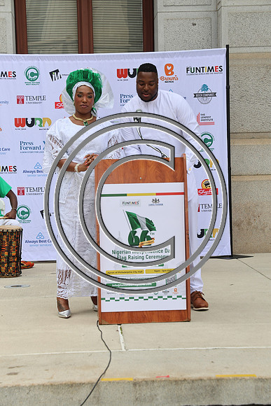 PHSL0049. Nigerian Flag-raising Ceremony at City Hall for Funtimes Magazine October 1, 2026 ktiplaura