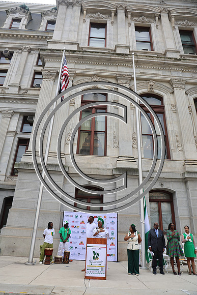 PHSL0081. Nigerian Flag-raising Ceremony at City Hall for Funtimes Magazine October 1, 2026 ktiplaura