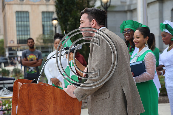 PHSL0285. Nigerian Flag-raising Ceremony at City Hall for Funtimes Magazine October 1, 2026 ktiplaura