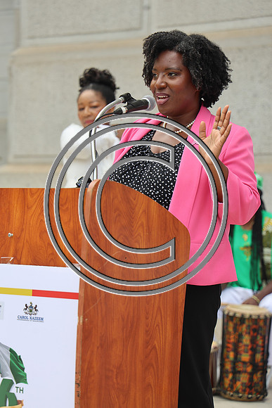 PHSL0262. Nigerian Flag-raising Ceremony at City Hall for Funtimes Magazine October 1, 2026 ktiplaura