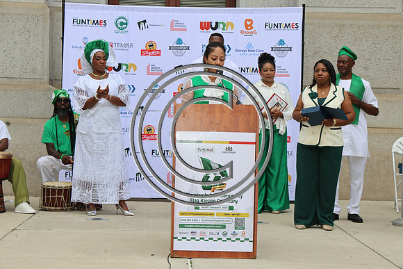 PHSL0185. Nigerian Flag-raising Ceremony at City Hall for Funtimes Magazine October 1, 2026 ktiplaura