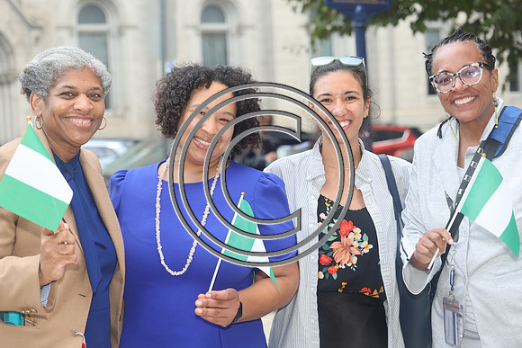 PHSL0111. Nigerian Flag-raising Ceremony at City Hall for Funtimes Magazine October 1, 2026 ktiplaura