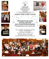 Promotion and Scholarship Recognition Sunday June 14, 2026 -