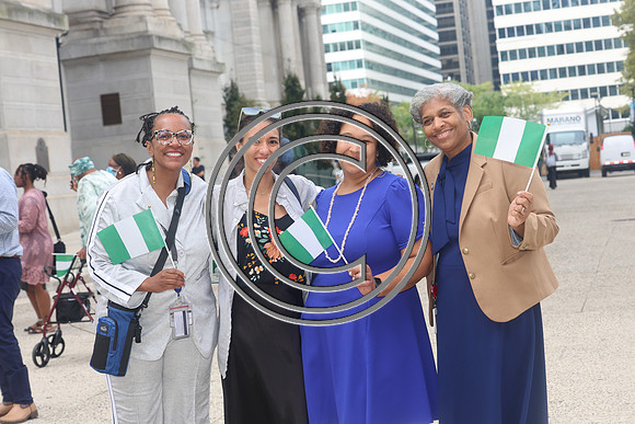 PHSL0115. Nigerian Flag-raising Ceremony at City Hall for Funtimes Magazine October 1, 2026 ktiplaura