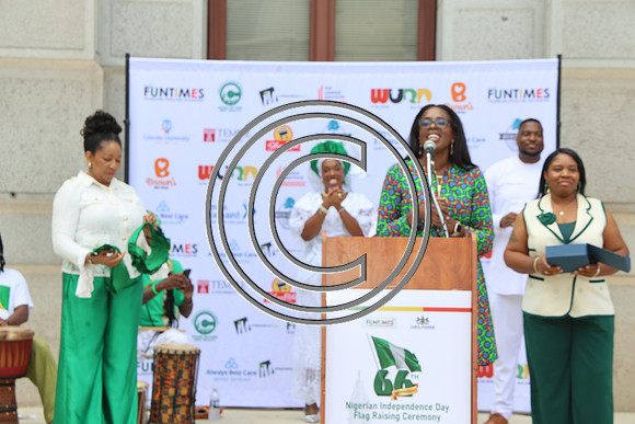 PHSL0229. Nigerian Flag-raising Ceremony at City Hall for Funtimes Magazine October 1, 2026 ktiplaura