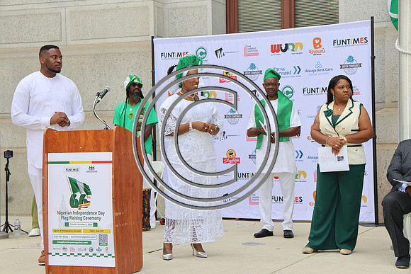 PHSL0061. Nigerian Flag-raising Ceremony at City Hall for Funtimes Magazine October 1, 2026 ktiplaura