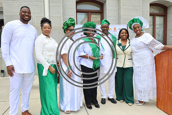 PHSL0268. Nigerian Flag-raising Ceremony at City Hall for Funtimes Magazine October 1, 2026 ktiplaura