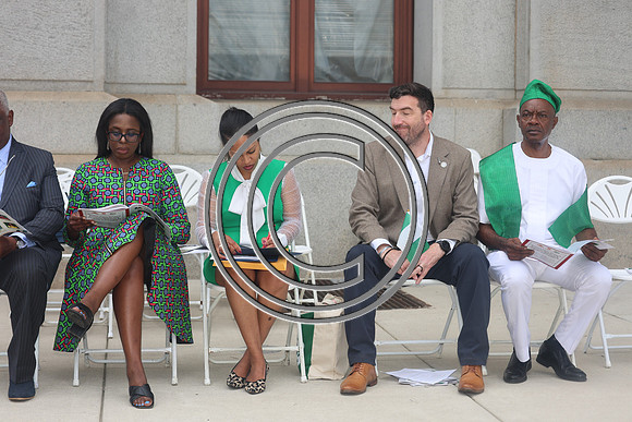 PHSL0104. Nigerian Flag-raising Ceremony at City Hall for Funtimes Magazine October 1, 2026 ktiplaura
