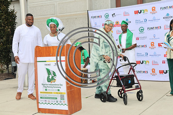PHSL0066. Nigerian Flag-raising Ceremony at City Hall for Funtimes Magazine October 1, 2026 ktiplaura