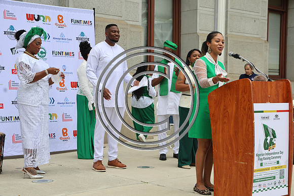 PHSL0176. Nigerian Flag-raising Ceremony at City Hall for Funtimes Magazine October 1, 2026 ktiplaura