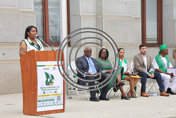 PHSL0121. Nigerian Flag-raising Ceremony at City Hall for Funtimes Magazine October 1, 2026 ktiplaura