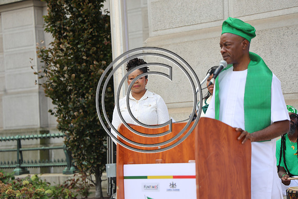 PHSL0297. Nigerian Flag-raising Ceremony at City Hall for Funtimes Magazine October 1, 2026 ktiplaura