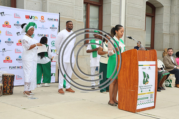 PHSL0175. Nigerian Flag-raising Ceremony at City Hall for Funtimes Magazine October 1, 2026 ktiplaura