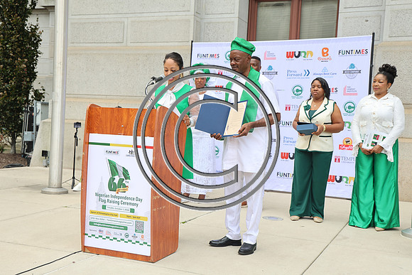 PHSL0197. Nigerian Flag-raising Ceremony at City Hall for Funtimes Magazine October 1, 2026 ktiplaura