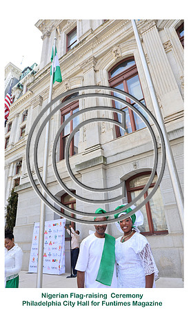 0 PHSL0405. Nigerian Flag-raising Ceremony at City Hall for Funtimes Magazine October 1, 2026 ktiplaura