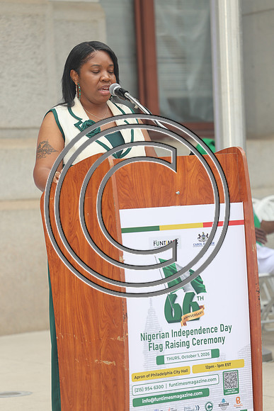 PHSL0099. Nigerian Flag-raising Ceremony at City Hall for Funtimes Magazine October 1, 2026 ktiplaura