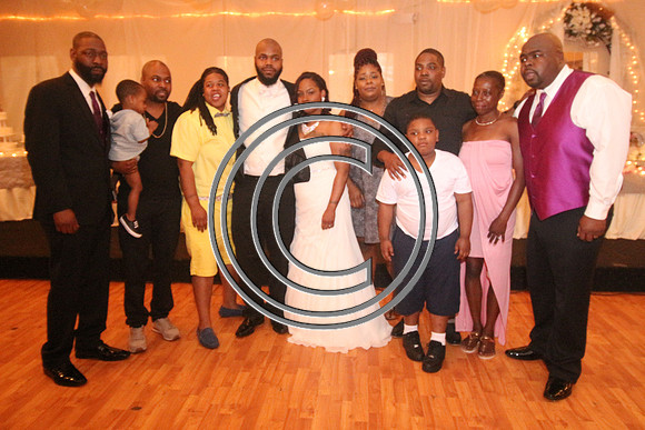 Mr.  Dominic and Mrs. Yakima Patterson  Wedding on  June 4, 2016 (623)