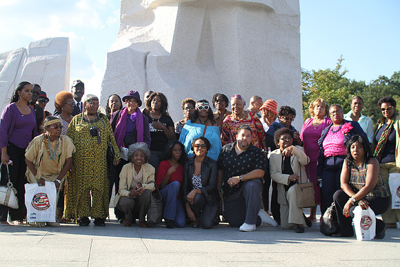 Hon. Vanessa Lowery Brown � Keep Time In Place, with Laura's Photo 09202013  (100)