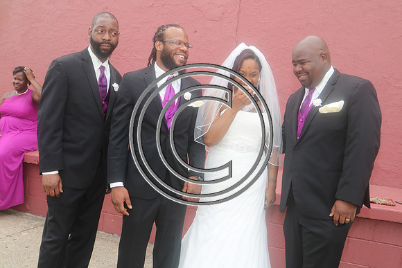 Mr.  Dominic and Mrs. Yakima Patterson  Wedding on  June 4, 2016 (578)
