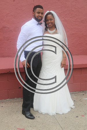 Mr.  Dominic and Mrs. Yakima Patterson  Wedding on  June 4, 2016 (661)