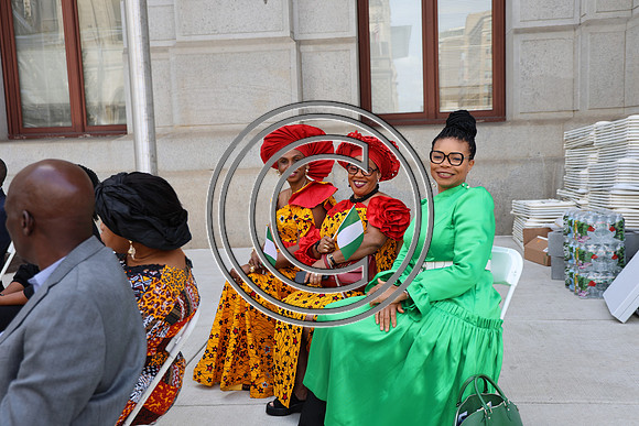 6F2A0212. Funtimes. Nigerian Independence Flag Raising Ceremony 10022024 Laura Elam