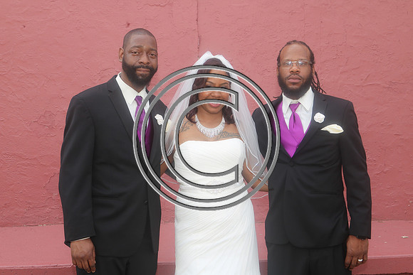 Mr.  Dominic and Mrs. Yakima Patterson  Wedding on  June 4, 2016 (653)