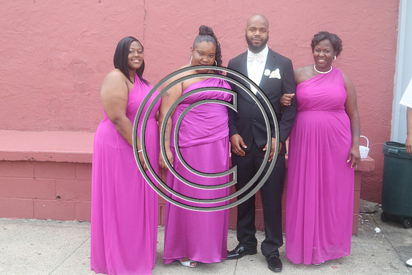 Mr.  Dominic and Mrs. Yakima Patterson  Wedding on  June 4, 2016 (619)