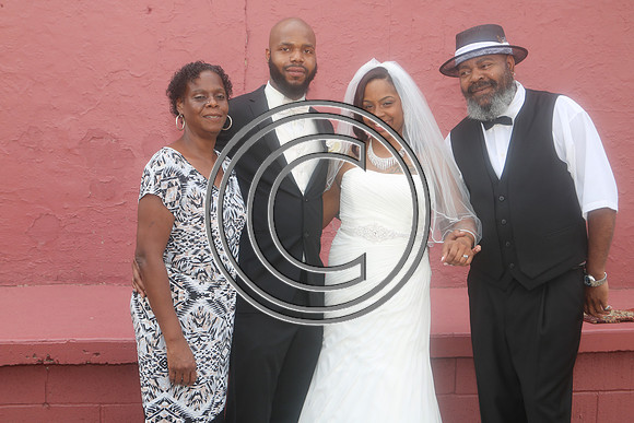 Mr.  Dominic and Mrs. Yakima Patterson  Wedding on  June 4, 2016 (645)
