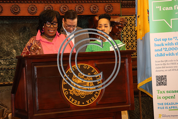 FUN55947 Campaign for Working Families & Mayor Parker to Speak at Tax Season 01.29.2025 KTIPLAURA