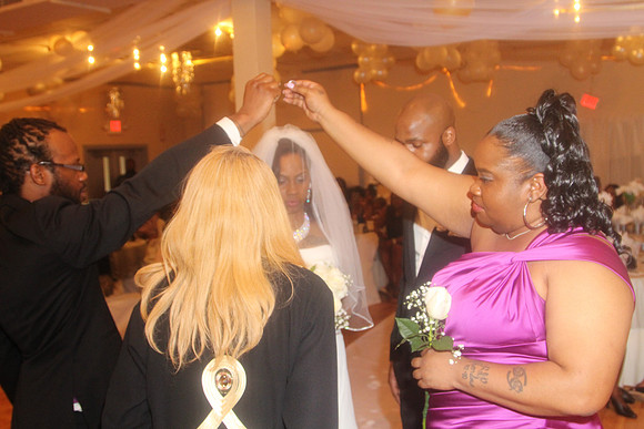 Mr.  Dominic and Mrs. Yakima Patterson  Wedding on  June 4, 2016 (312)