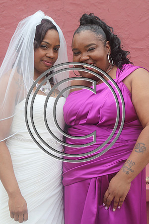 Mr.  Dominic and Mrs. Yakima Patterson  Wedding on  June 4, 2016 (600)