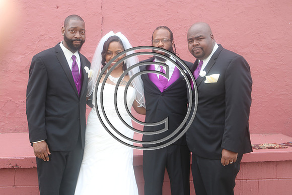 Mr.  Dominic and Mrs. Yakima Patterson  Wedding on  June 4, 2016 (656)