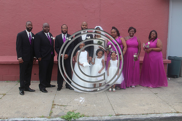 Mr.  Dominic and Mrs. Yakima Patterson  Wedding on  June 4, 2016 (407)