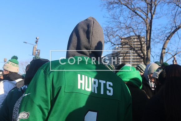 EG256172 Philadelphia Eagles Super Bowl 59 2025 Parade ktiplaura