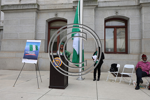 6F2A0050. Funtimes. Nigerian Independence Flag Raising Ceremony 10022024 Laura Elam