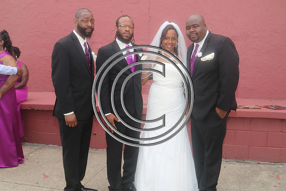 Mr.  Dominic and Mrs. Yakima Patterson  Wedding on  June 4, 2016 (577)