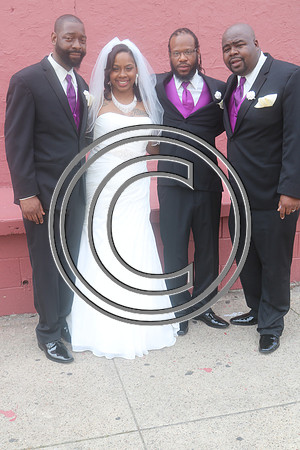 Mr.  Dominic and Mrs. Yakima Patterson  Wedding on  June 4, 2016 (658)
