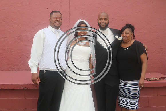 Mr.  Dominic and Mrs. Yakima Patterson  Wedding on  June 4, 2016 (642)