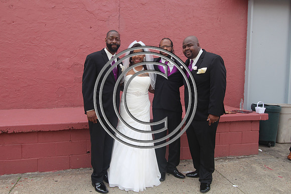 Mr.  Dominic and Mrs. Yakima Patterson  Wedding on  June 4, 2016 (504)