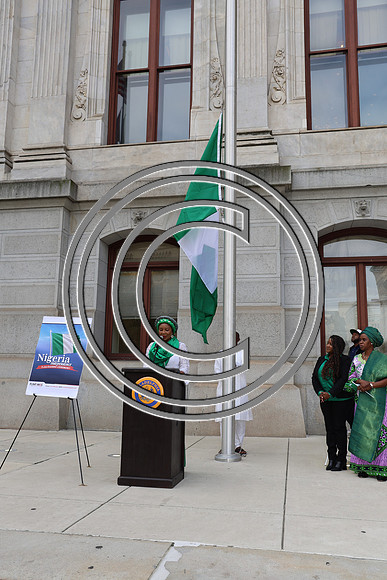 6F2A0165. Funtimes. Nigerian Independence Flag Raising Ceremony 10022024 Laura Elam