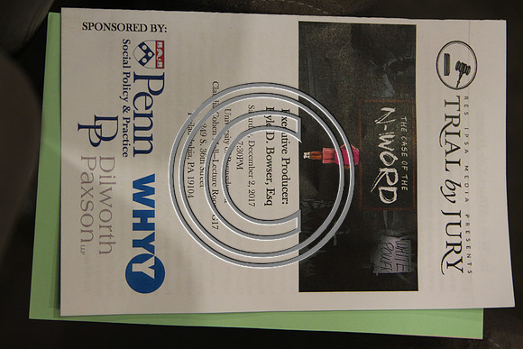 IMG_0657WHYY - Trial by jury the case of the N Word LELAM