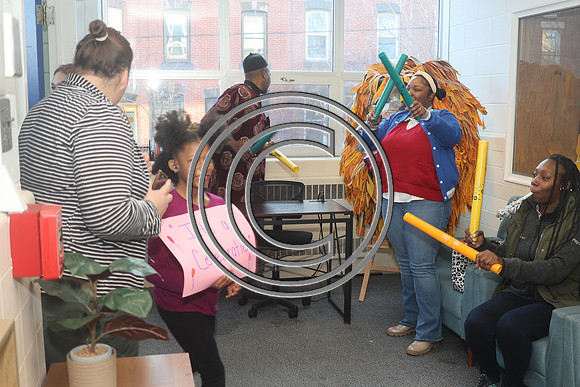LEEL9513 Black History Month kids at The City School in Fairmount B 02 28 2025 ktiplaura