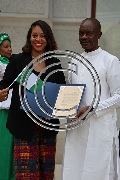 6F2A0140. Funtimes. Nigerian Independence Flag Raising Ceremony 10022024 Laura Elam