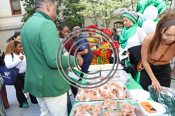 6F2A0311. Funtimes. Nigerian Independence Flag Raising Ceremony 10022024 Laura Elam