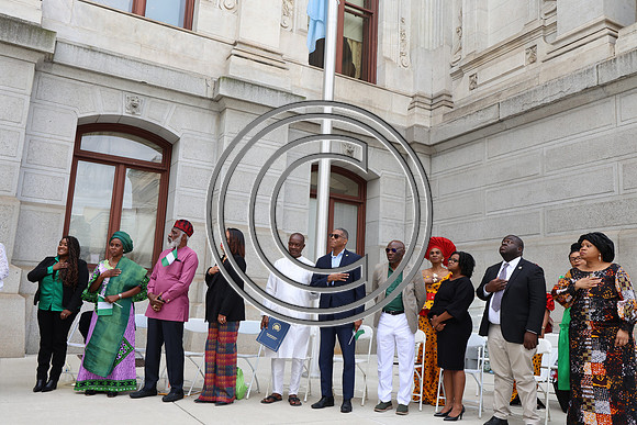 6F2A0157 FUNTIMES . NIGERIA INDEPENDENCY FLAG RAISING CEREMONY 10022024